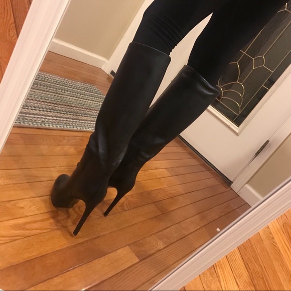 Modeling the Nine West Boots - Picture 6 of 8